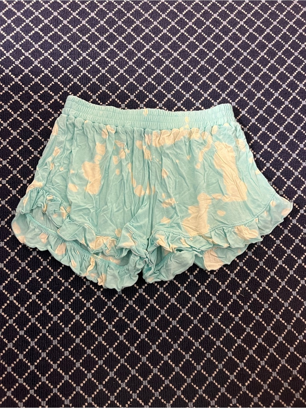 Flowers by Zoe Bleached Ruffle Shorts XL